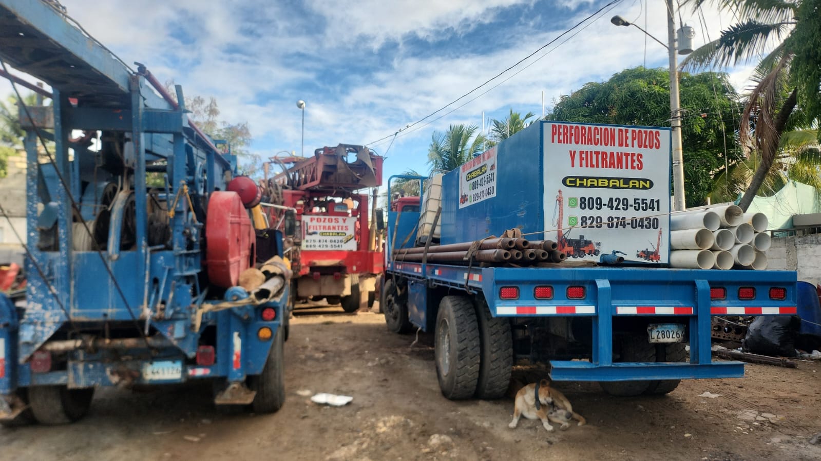 Trabajo realizado por Pozos y Filtrantes Chabalán